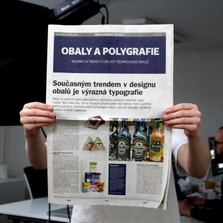 Rozhovor pro přílohu Hospodářských novin - Obaly a polygrafie