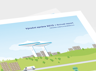 Výroční zpráva Ostravských vodáren a kanalizací za rok 2012